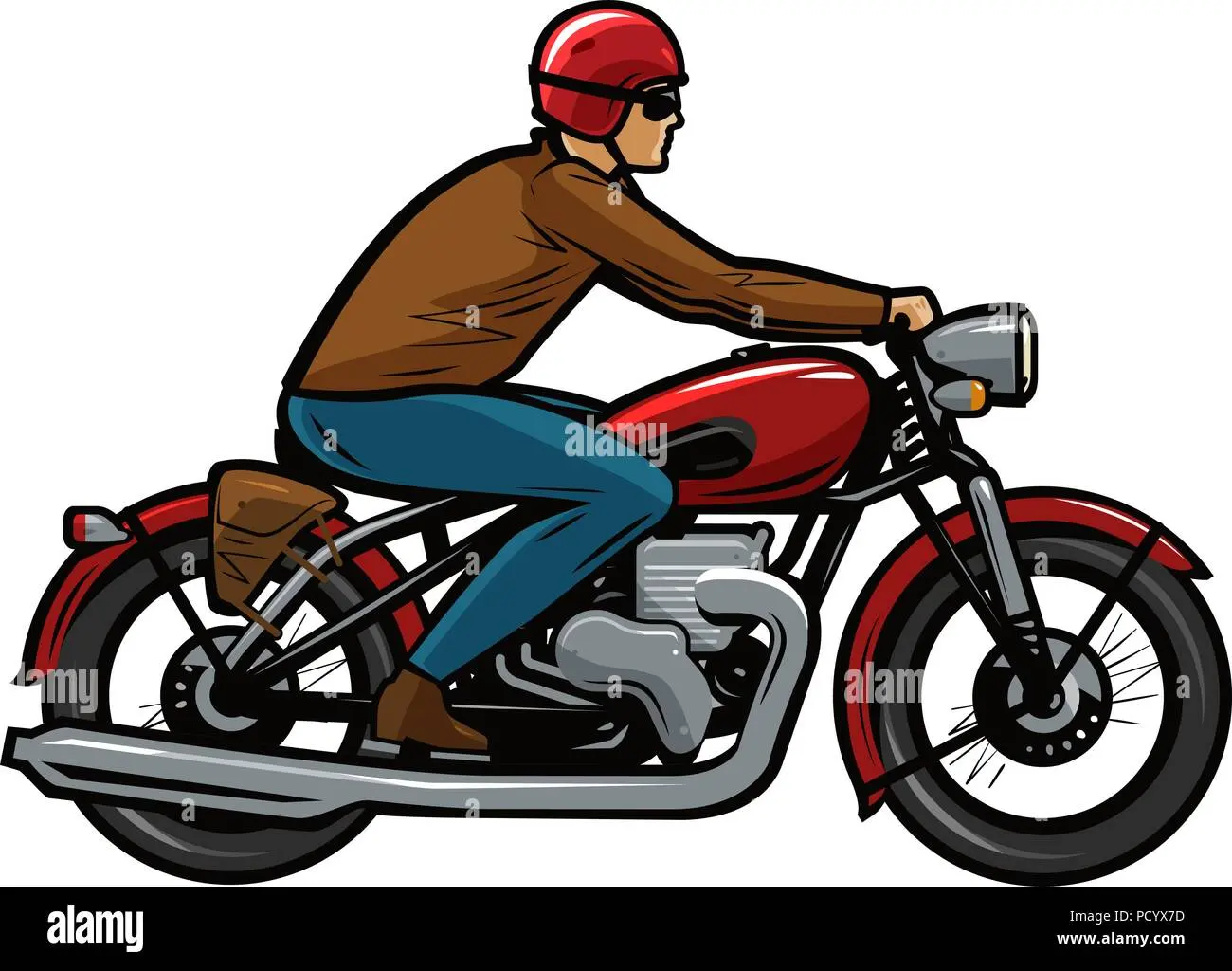 hombre en moto animado - Cómo se llama la película de los motociclistas